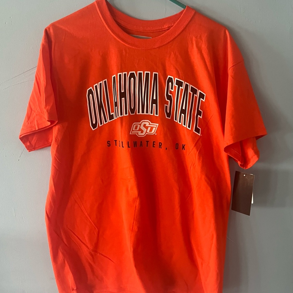 Captivating Apparel Men’s Oklahoma State T-Shirt  OSU Size L